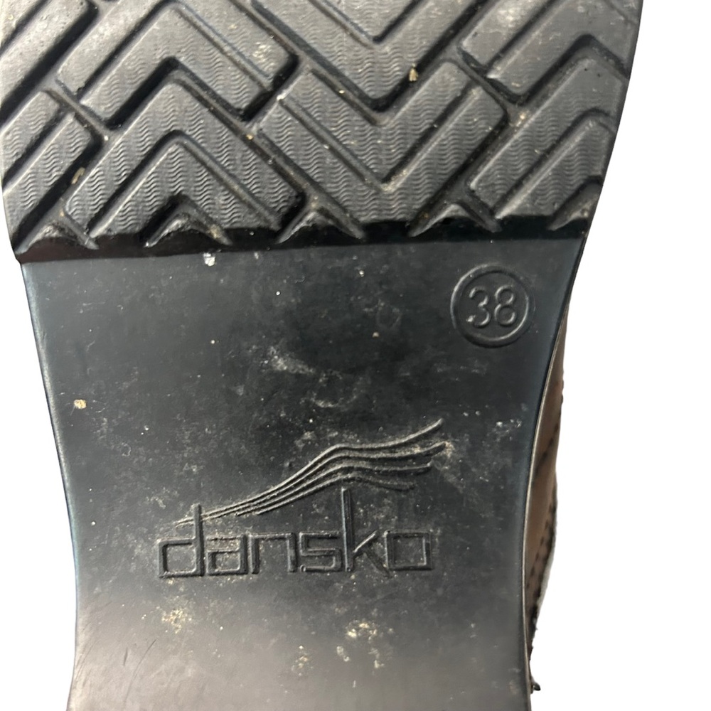 DANSKO Women’s Professional Clog Brown Leather Size 38 - Picture 13 of 14